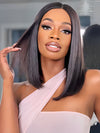Signature Human Hair Collection Straight Wig 100% Human Hair